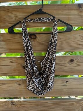 Windsor Leopard Y2K Top